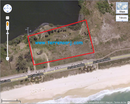 Terreno 02 Avenida Sernambetiba 20.000m²